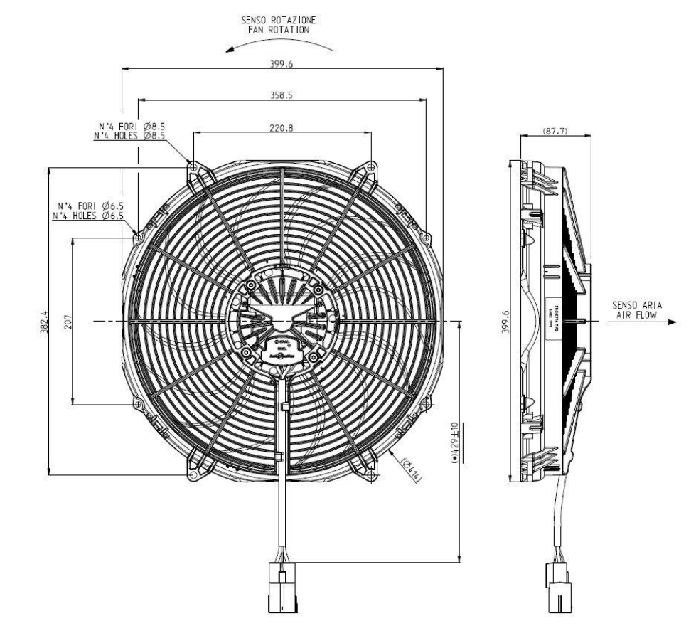 “The BEAST” 500W Brushless Fan Kit